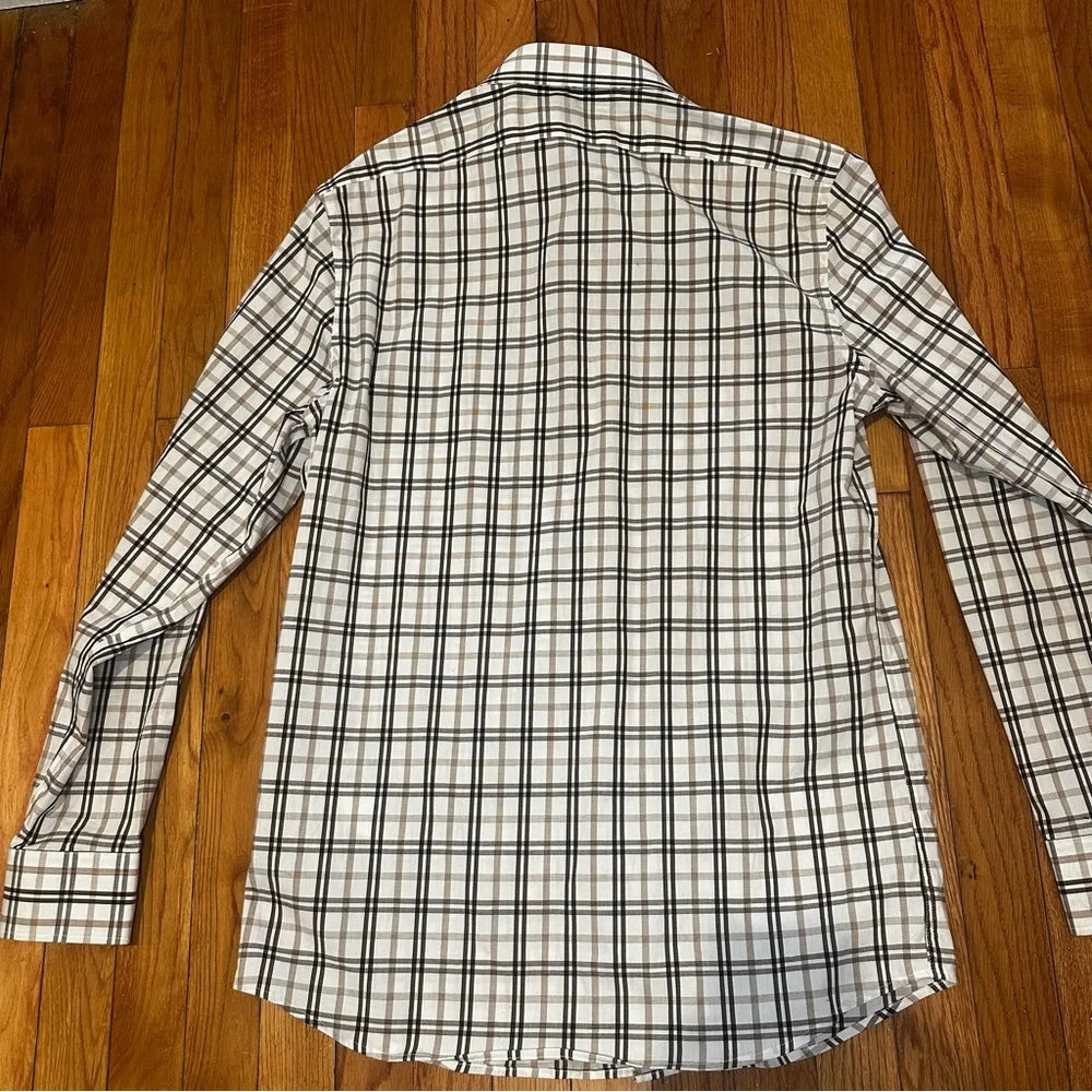 Banana Republic Shirt Men’s M Slim Fit Wrinkle Resistant Button-Up Long‎ Sleeve